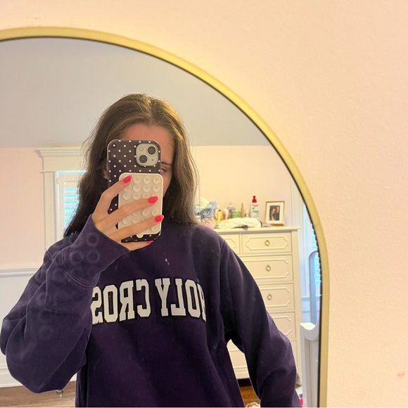 Champion Tops - Champion Purple Women's Hoodie